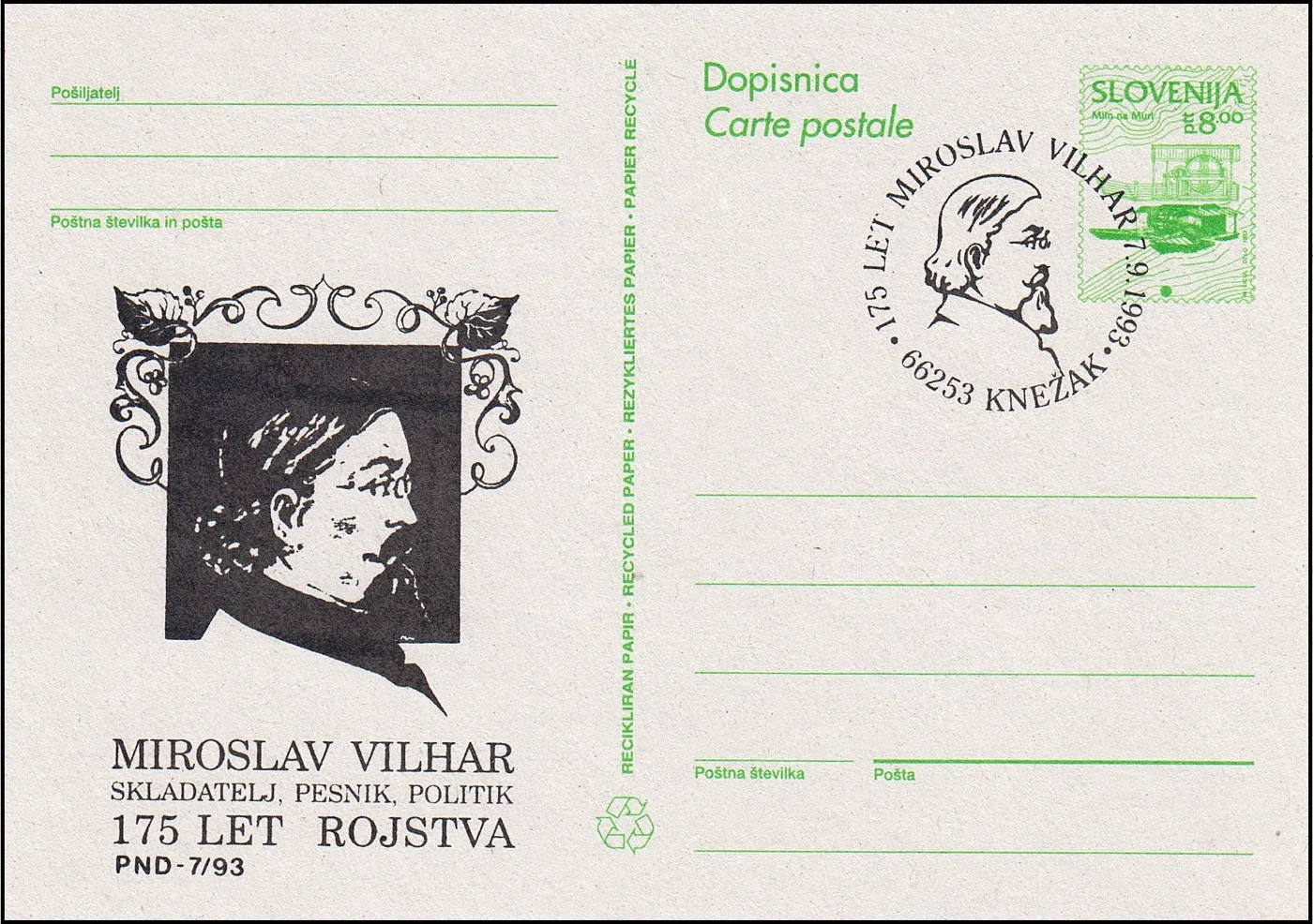175 LET MIROSLAV VILHAR